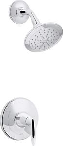 One Handle Single Function Shower Faucet in Polished Chrome (Trim Only) 