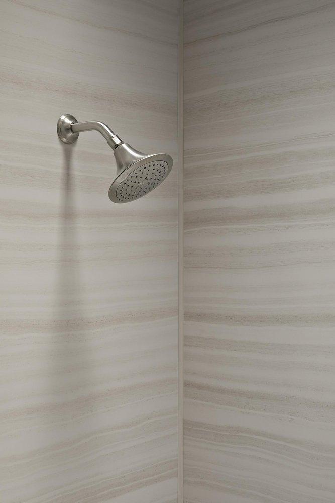 KOHLER Vibrant Brushed Nickel One Handle Single Function Shower Faucet (Trim Only) 