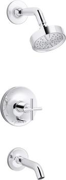 One Handle Single Function Bathtub & Shower Faucet in Polished Chrome (Trim Only)