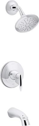 KOHLER Polished Chrome Single Handle Single Function Bathtub & Shower Faucet (Trim Only) 