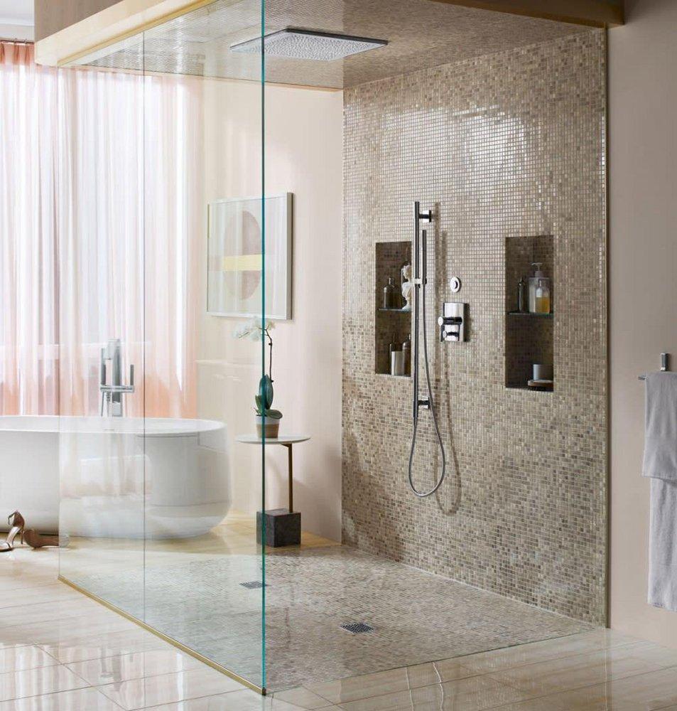 KOHLER Thunder Grey Multi Rain and Full Coverage Showerhead 