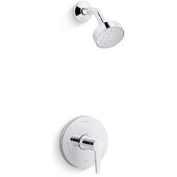 One Handle Single Function Shower Faucet in Polished Chrome (Trim Only)