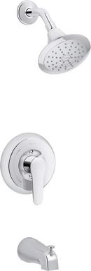 One Handle Single Function Bathtub & Shower Faucet in Brushed Chrome (Trim Only) 