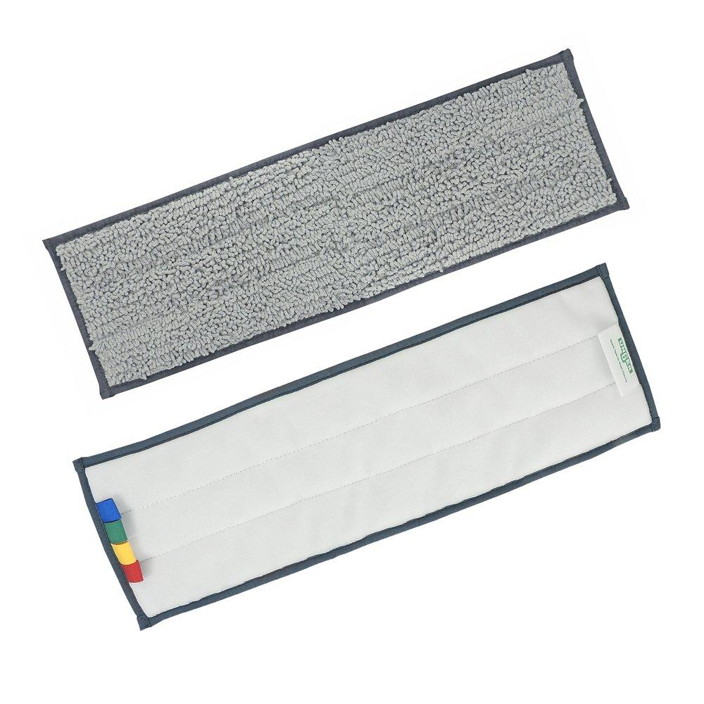 Unger Grey 20 in. Microfiber Cleaning Pad 