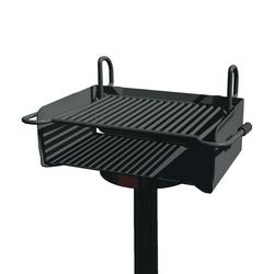 384 sq in. Short Post Grill with Welded Base Plate