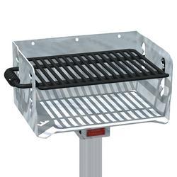 300 sq in. Short Post Grill with Welded Base Plate
