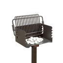Pilot Rock Short Post Grill with Welded Base 