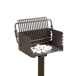 300 sq in. Short Post Grill with Welded Base