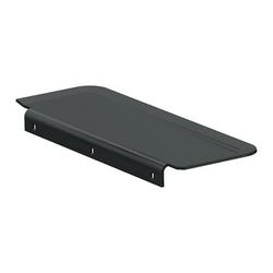 20 in. Black Enamel Shelf