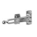 Satin Chrome Swing Bar Lock with Edge Guard in Satin Chrome 