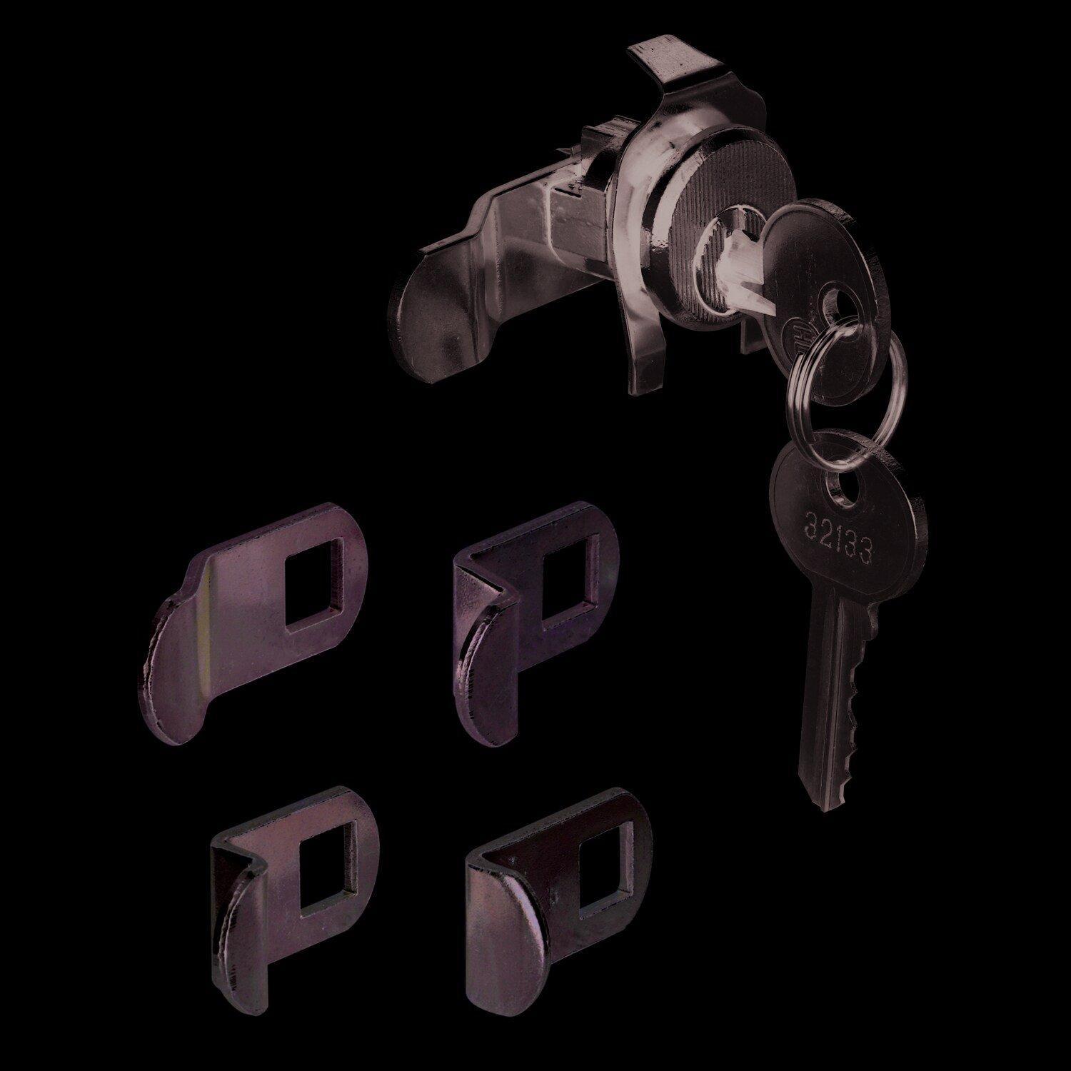 Prime-Line Nickel Mailbox Lock 