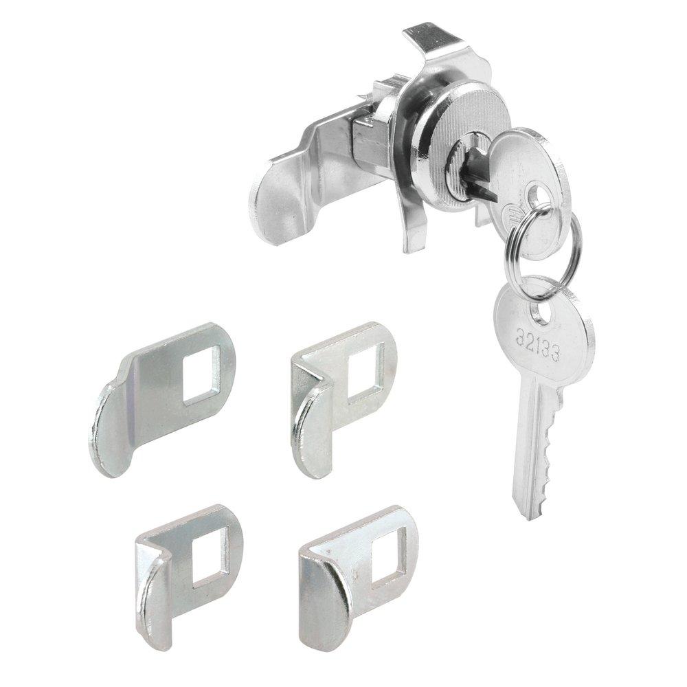 Prime-Line Nickel Die Cast Mailbox Lock 