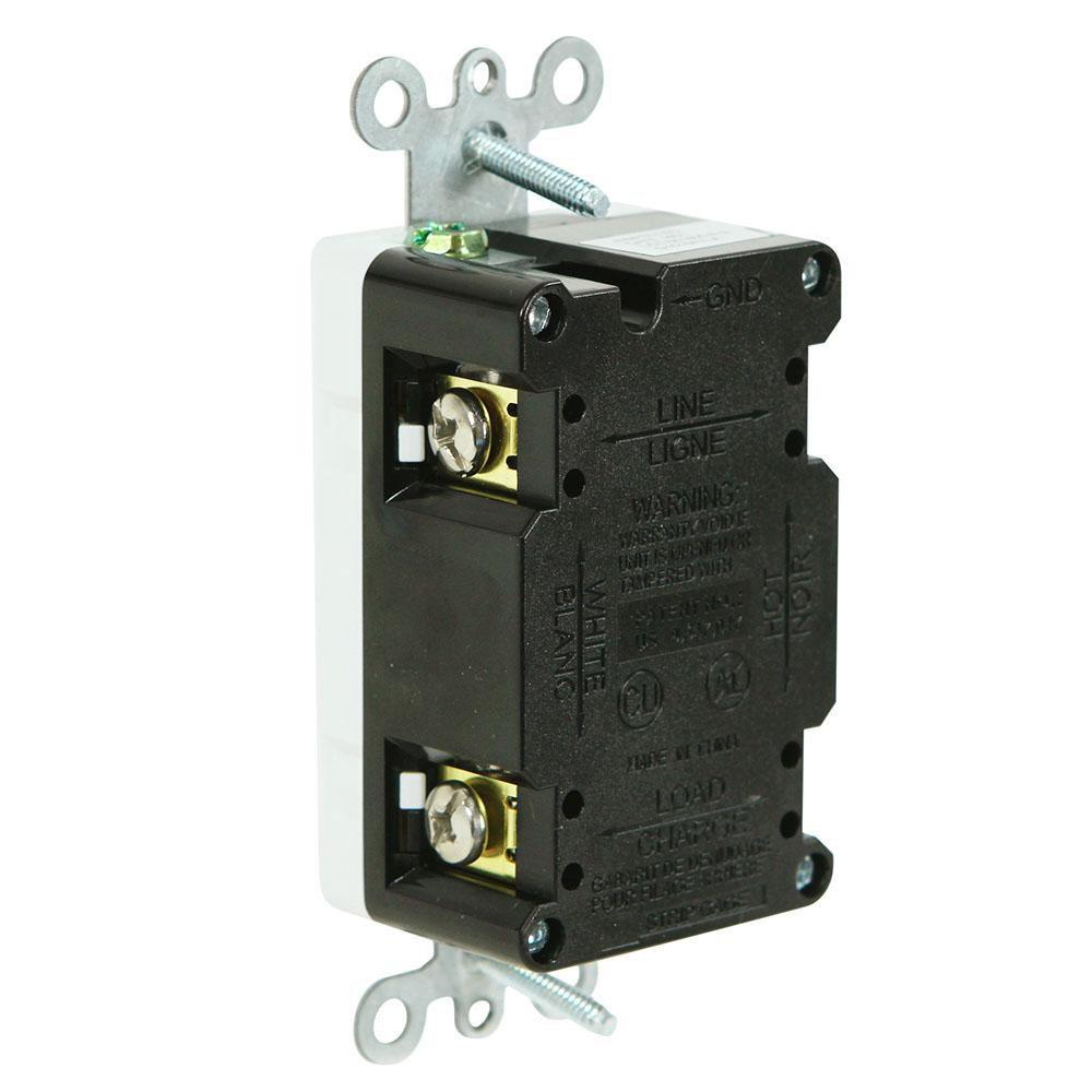 USI Electric White 120V GFCI Receptacle (Pack of 10) 