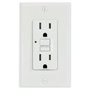 USI Electric White 120V GFCI Receptacle (Pack of 10) 