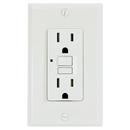 15A 120V Duplex Tamper-Resistant GFCI Outlet in White (Pack of 10)