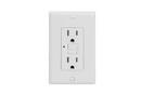 15A 120V GFCI Receptacle in White (Pack of 10)