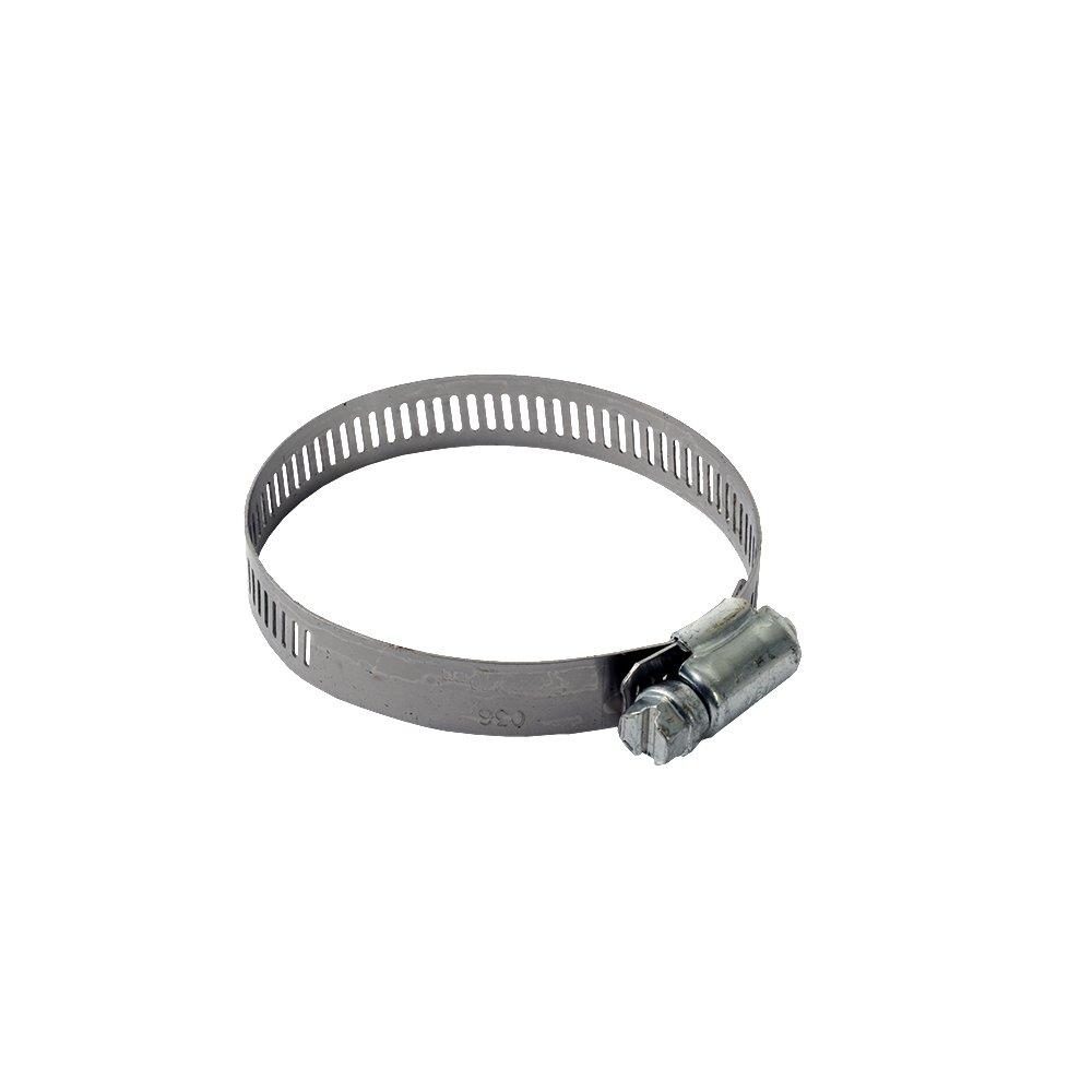 DiversiTech&reg; Silver Stainless Steel and Steel Hose Clamp 