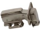 Jones Stephens Nickel Self Closing Concealed 2-way Cabinet Hinge in Nickel 