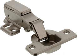 Self Closing Concealed 2-way Cabinet Hinge in Nickel (Pack of 2)