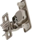 Jones Stephens Nickel Self Closing Concealed 2-way Cabinet Hinge in Nickel 