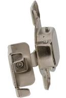 Jones Stephens Nickel Self Closing Concealed 2-way Cabinet Hinge in Nickel 