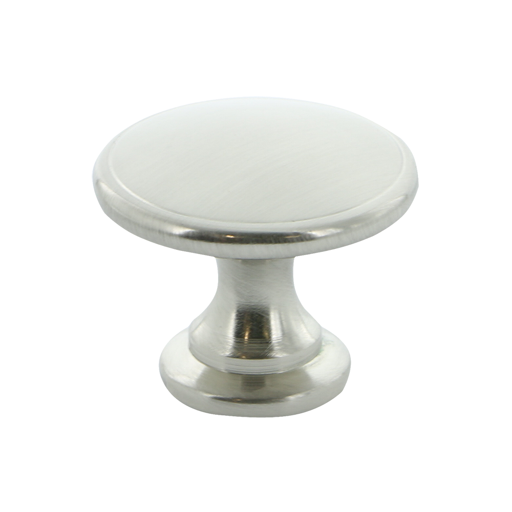Jones Stephens Satin Nickel 1-3/4 in. Bi-Fold Closet Door Knob 