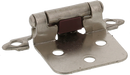Jones Stephens Satin Nickel 1.625 in. Self Closing Cabinet Hinge in Satin Nickel 