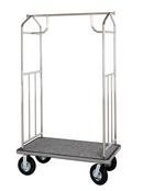 Pressto Valet Chrome Plated Bellman Cart 