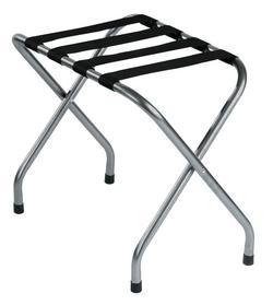Metal Luggage Rack in Black with Hammertone