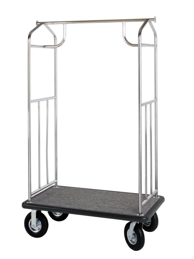 Pressto Valet Stainless Steel Bellman Cart 