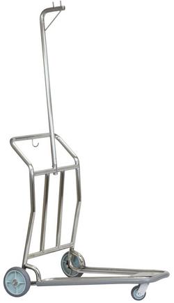 41 in. Luggage Carrier in Brushed Stainless Steel