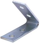 3-1/2 x 3-69/100 in. 4 Hole Hot Dipped Galvanized Closed 45 Degree Corner Angle Fitting