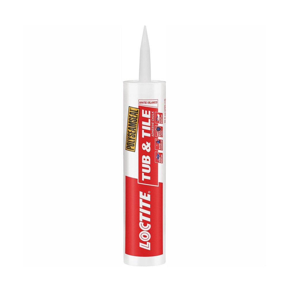 LOCTITE® White Tub and Tile Caulk Sealant in White 