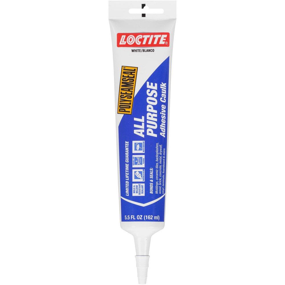 LOCTITE&reg; White All Purpose Caulk Sealant in White 