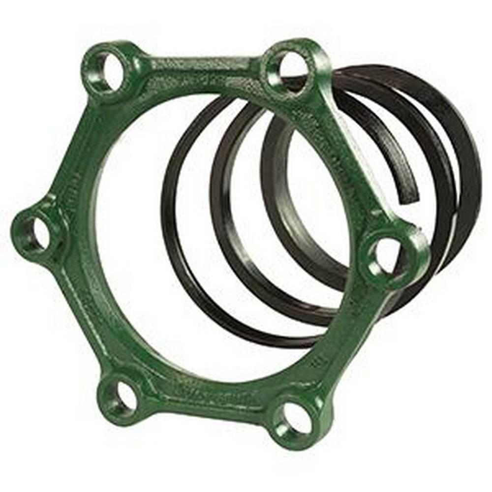 Ford Meter Box Black Mechanical Joint Ring Restraint AWWA C-900 PVC Pipe, AWWA C-906 HDPE Pipe, AWWA C-909 PVCO Pipe and Ductile Iron Pipe Ductile Iron, Rubber and Low Alloy Steel Restraint 