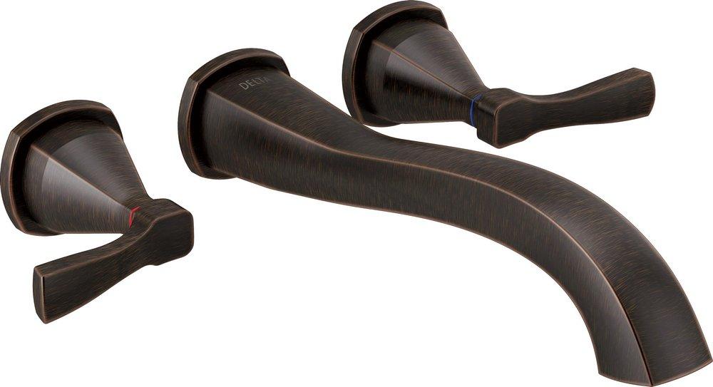 Delta Faucet Venetian Bronze Two Handle Wall Mount Filler (Trim Only) 