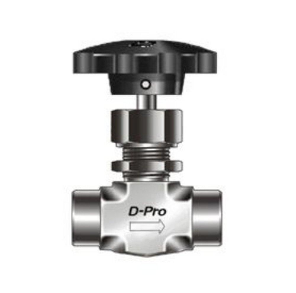 DK-LOK&reg; Brass OD Tube Forged Needle Valve 