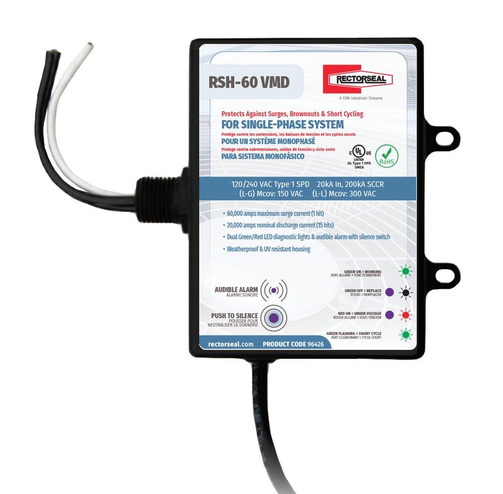 RSH Surge Protector and Compressor Voltage Monitor 