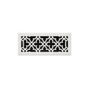 Signature Hardware White 4 x 12 in. Residential Steel Ceiling & Sidewall Register 