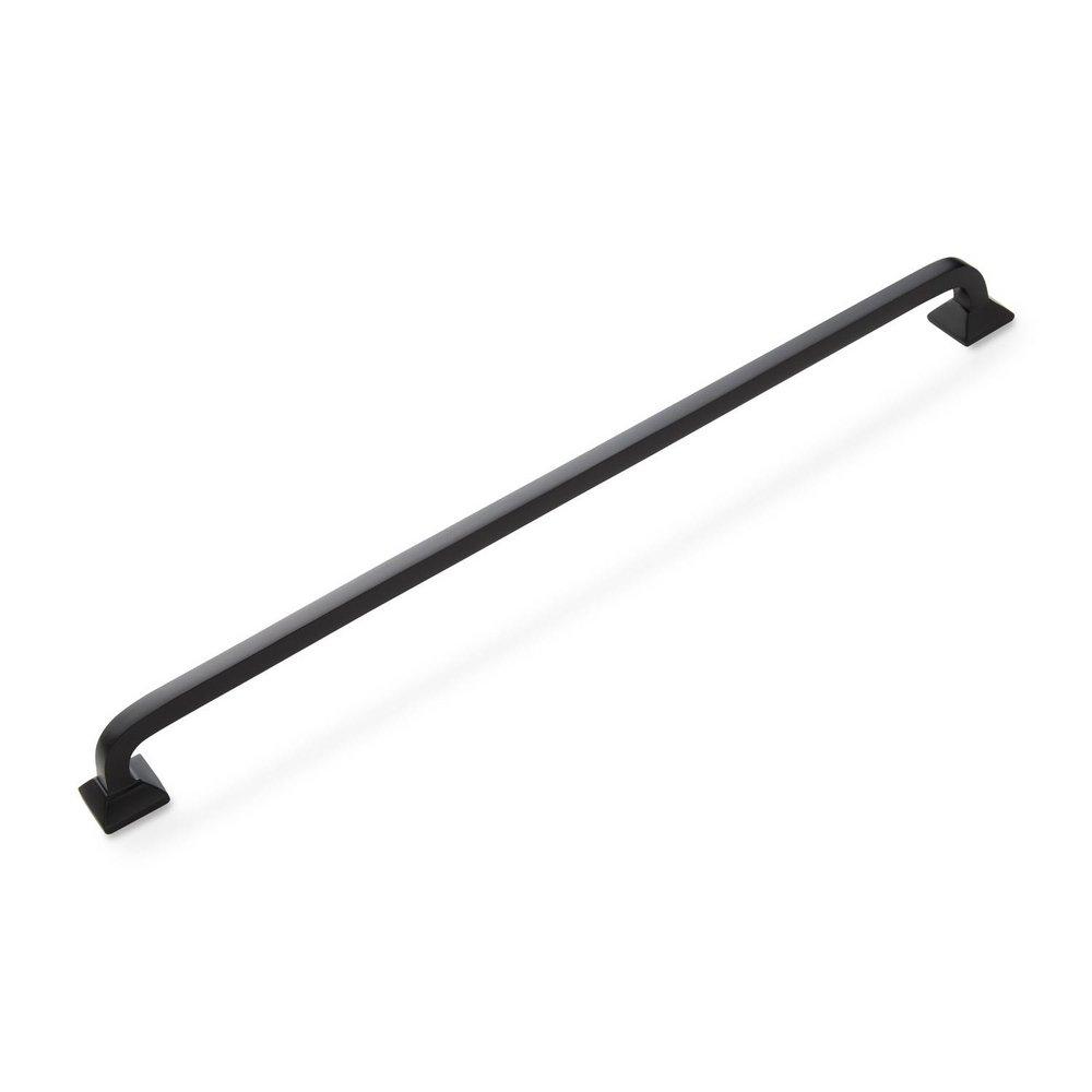 Signature Hardware Black Powder Coat 12 in. Brass Appliance Pull 