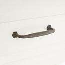 Signature Hardware Distressed Nickel 5 in. Bronze Cabinet Pull 