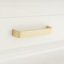 5 in. Brass Cabinet Pull in Polished Nickel
