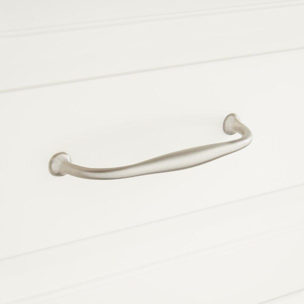 Signature Hardware Satin Brass 6-1/4 in. Brass Cabinet Pull 