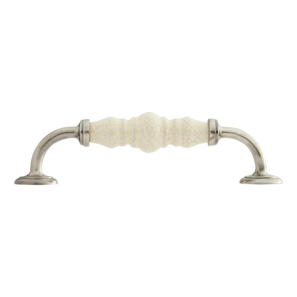 Signature Hardware Pewter 5 in. Ceramic Cabinet Pull 