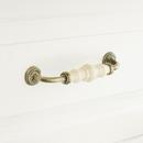Signature Hardware Bronze 5 in. Ceramic Cabinet Pull 