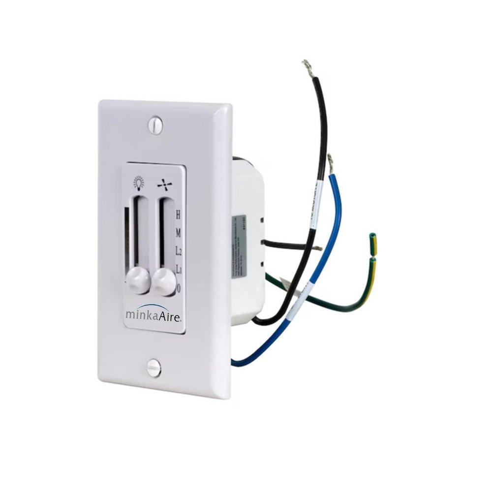 Minka Aire White Wall Control 