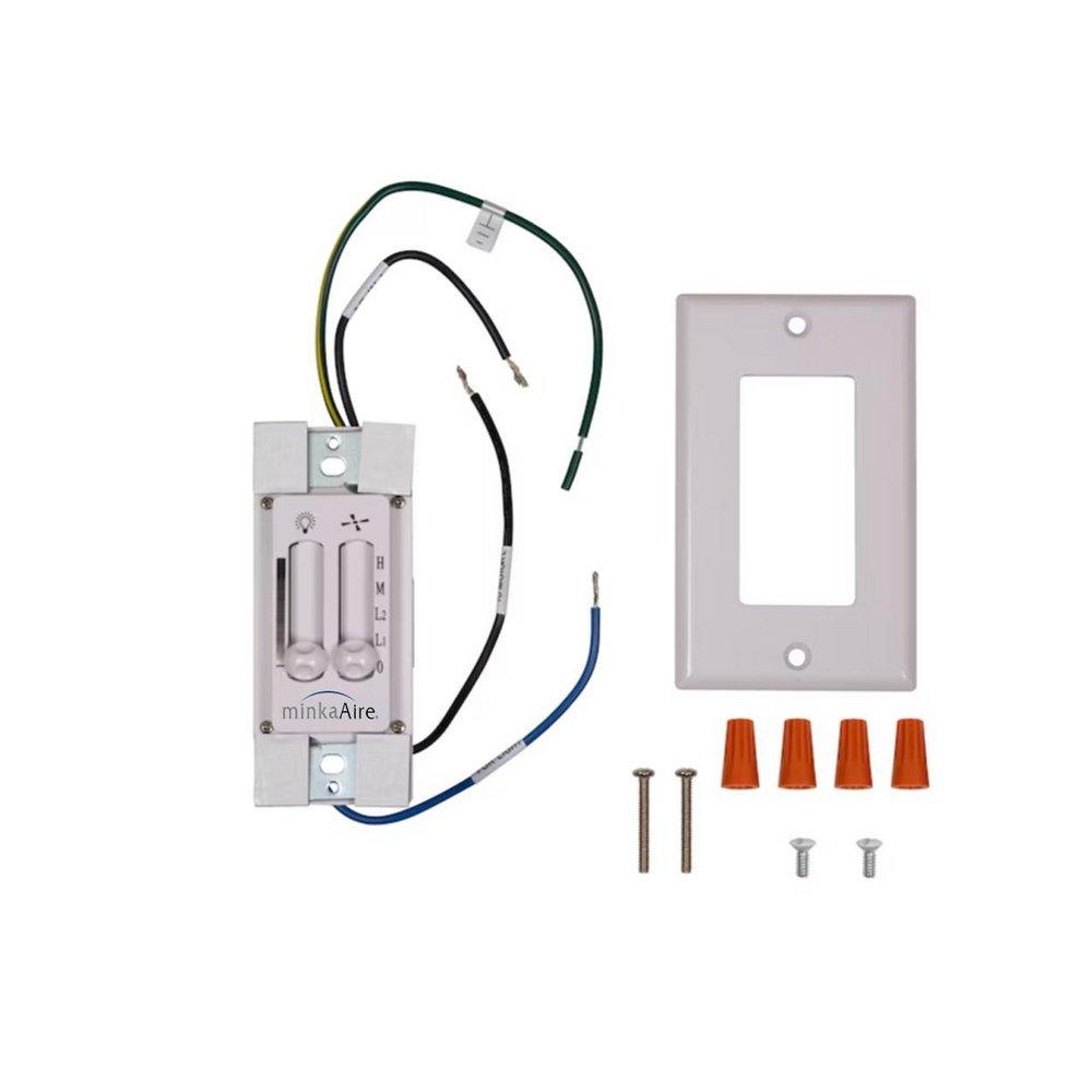 Minka Aire White Wall Control 