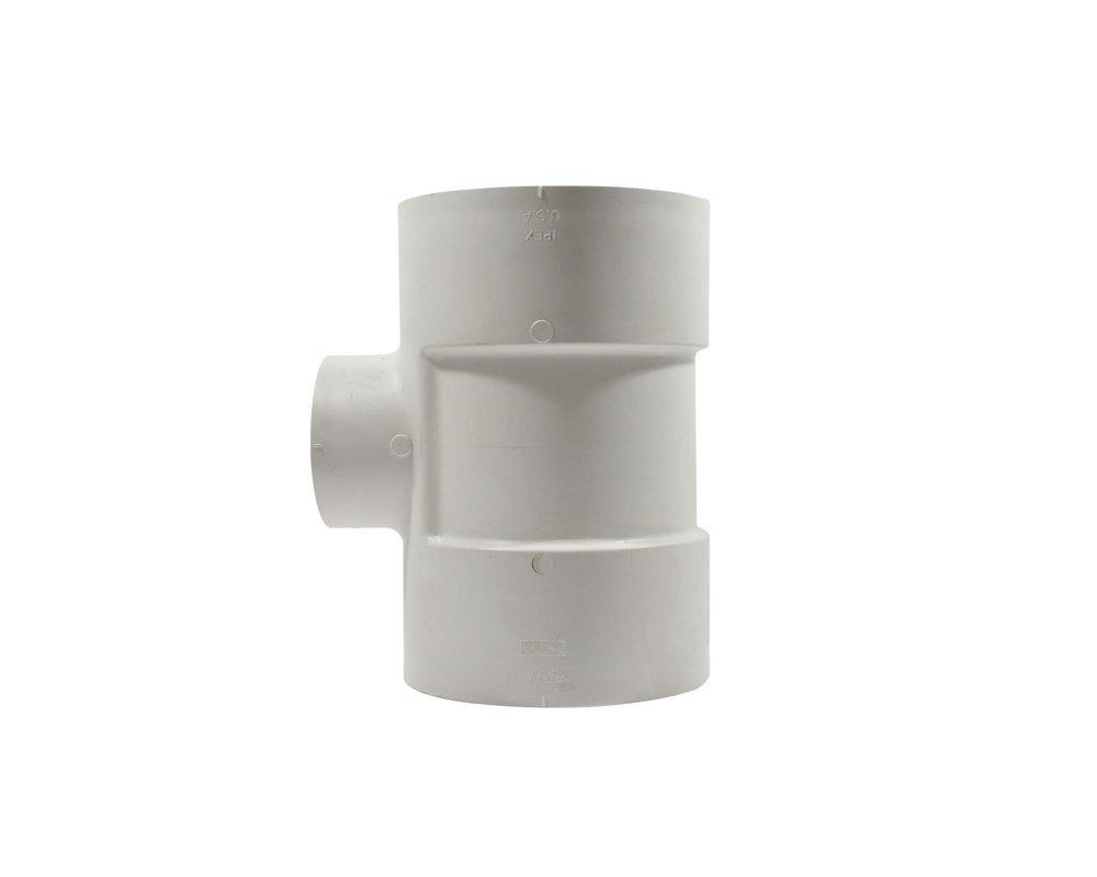 White PVC Schedule 40 Tee 