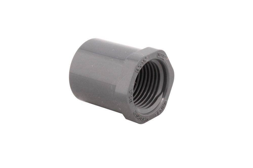 1-1/4 x 1/2 PVC Sch. 80 Spigot x FPT Bushing 