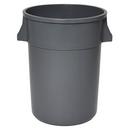 Continental Commercial Products Grey 31 in. 44 gal Plastic Receptacle Can 